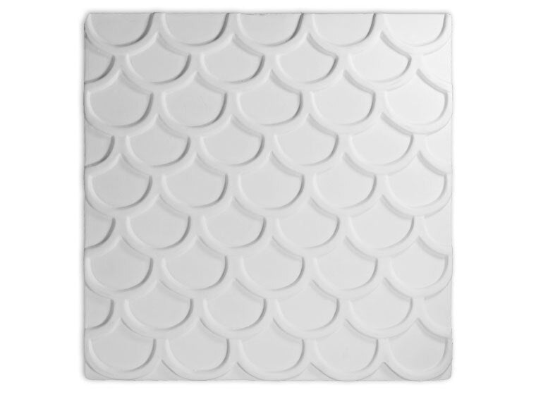 Scales Texture Fusing Tile (Case of 1)