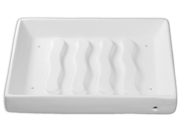 Hipster Wavy Soap Dish - Large (Case of 1)