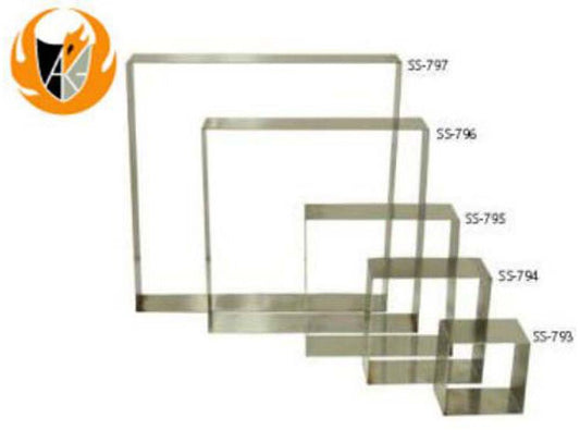 8" Stainless Steel Casting Square (Case of 1)