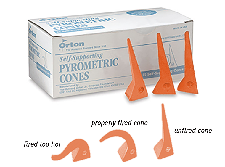 Orton Pyrometric Witness Cones 03 (Case of 1)