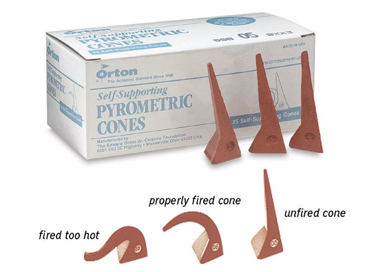 Orton Pyrometric Witness Cones 05 (Case of 1)