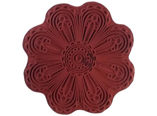 Stain Glass Flower Stamp (Case of 1)