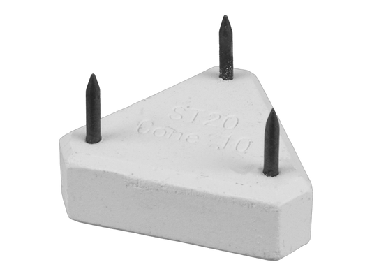 3 Point Triangle Stilt - 20mm/0.8" Point To Point (Case of 1)