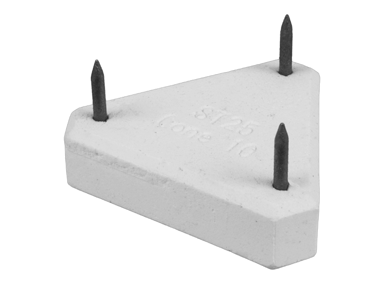 3 Point Triangle Stilt - 25mm/0.98" Point To Point (Case of 1)