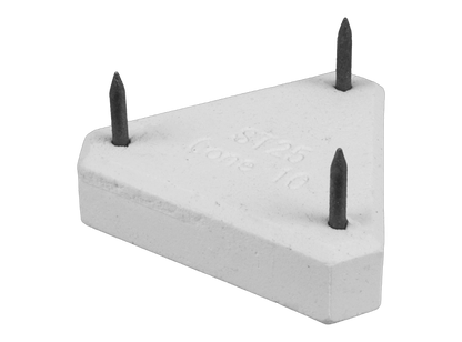 3 Point Triangle Stilt - 25mm/0.98" Point To Point (Case of 1)
