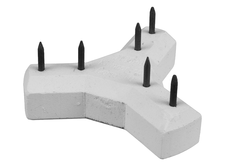 Multi Point Stilt - 35mm/1.38" With 6 Points (Case of 1)