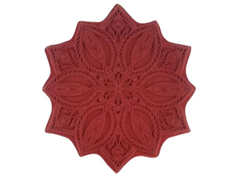 Peacock Feathers Stamp (Case of 1)