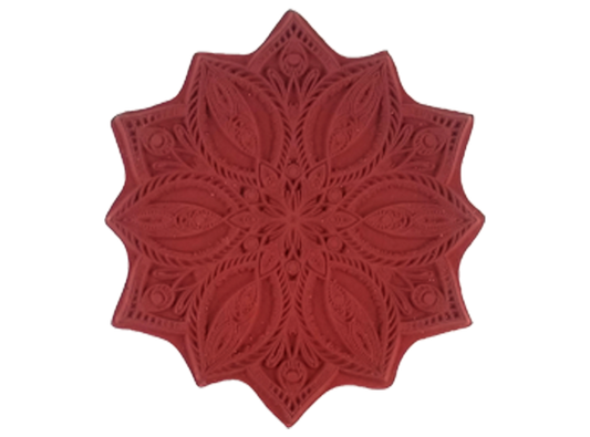 Peacock Feathers Stamp (Case of 1)