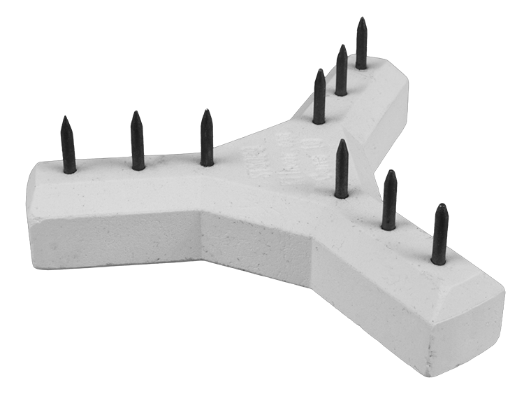 Multi Point Stilt - 50mm/1.97" With 9 Points (Case of 1)