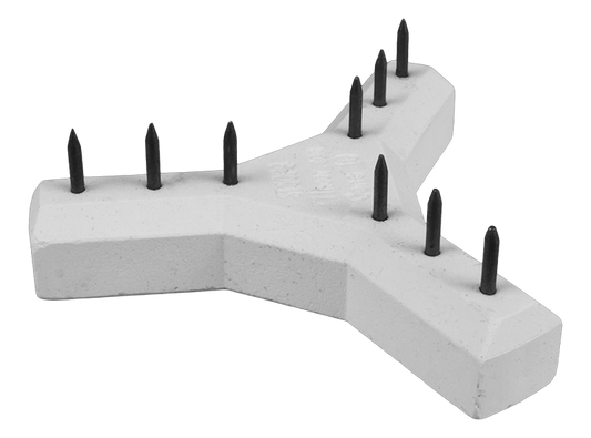 Multi Point Stilt - 50mm/1.97" With 9 Points (Case of 1)