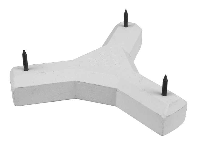 3 Point Trinity Stilt - 50mm/1.97" Point To Point (Case of 1)