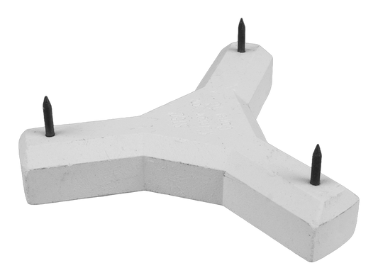 3 Point Trinity Stilt - 50mm/1.97" Point To Point (Case of 1)