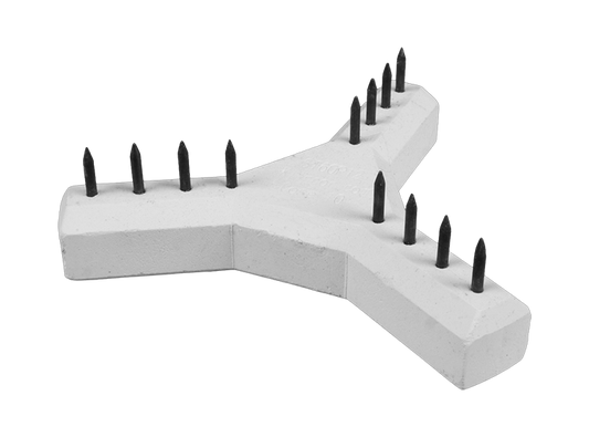 Multi Point Stilt - 60mm/2.36" With 12 Points (Case of 1)