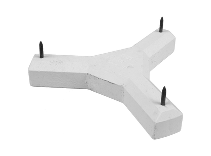 3 Point Trinity Stilt - 60mm/2.36" Point To Point (Case of 1)