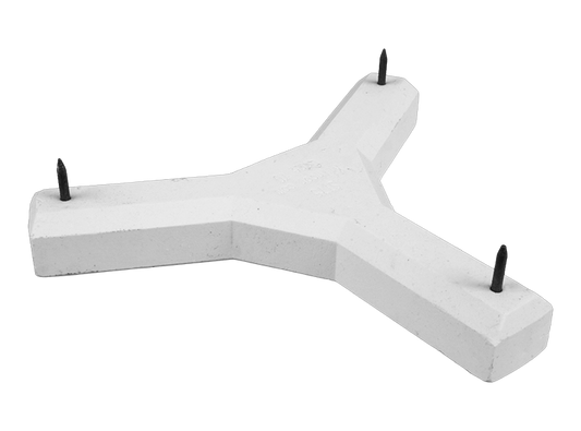 3 Point Trinity Stilt - 75mm/2.95" Point To Point (Case of 1)