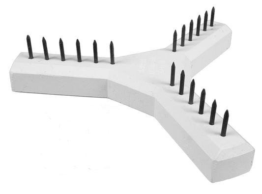 Multi Point Stilt - 90mm/3.54" With 18 Points (Case of 1)