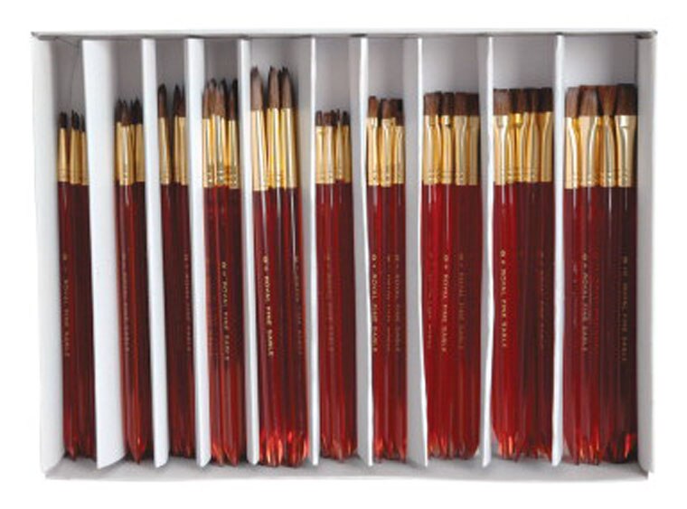 120 Sable Box Brush Set (Case of 1)