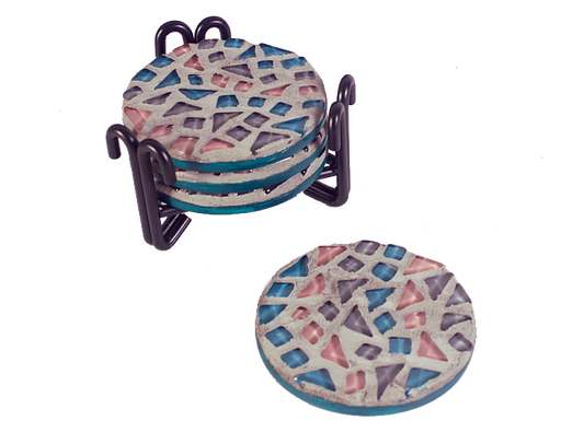 BOHO Coaster Mosaic Kit (Case of 1)