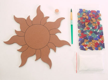 Mosaic Sun Plaque Kit (Case of 1)