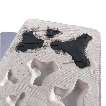 DIY Kiln Stilt Plaster Mold