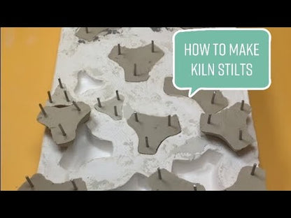 DIY Kiln Stilt Plaster Mold
