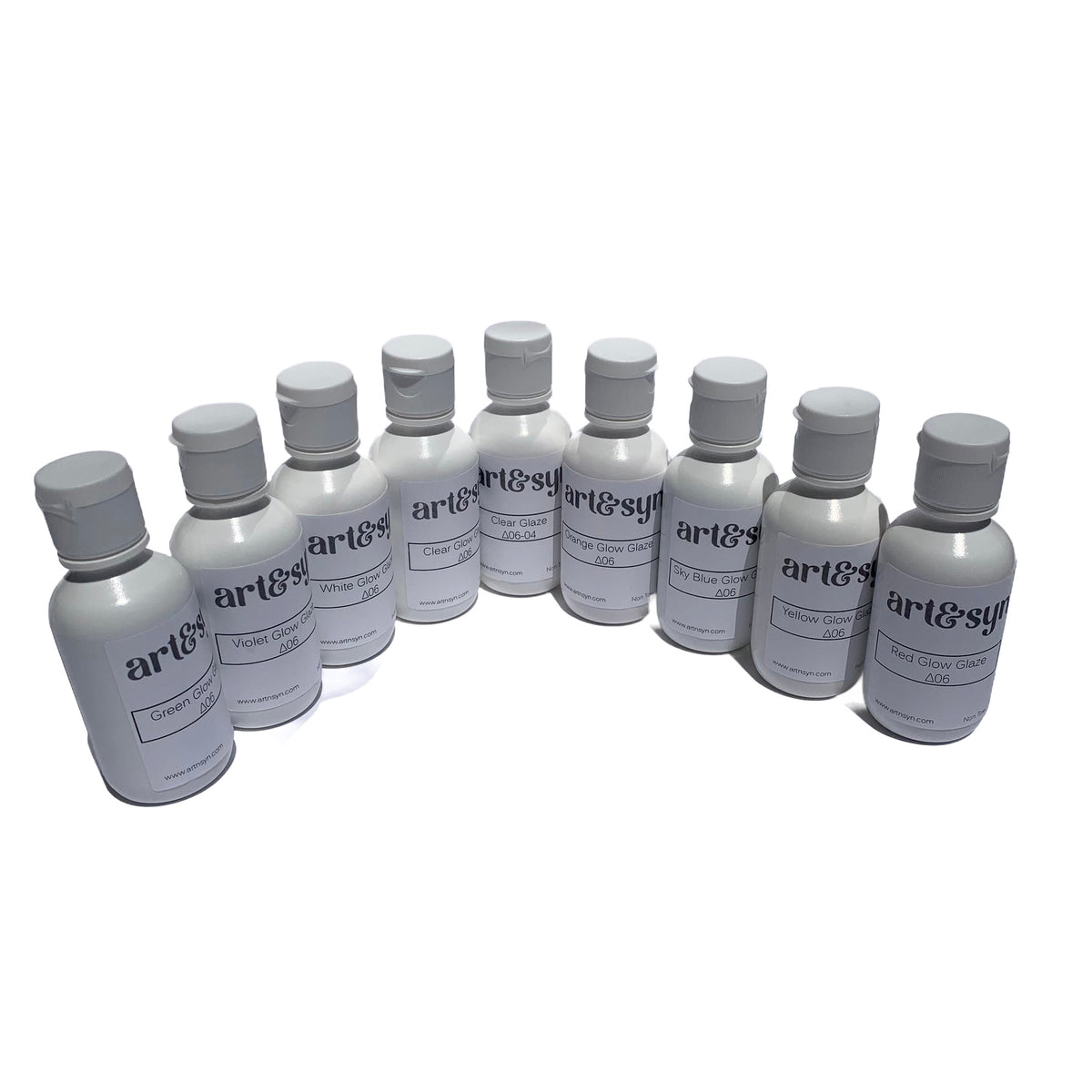 2oz glow glaze sampler