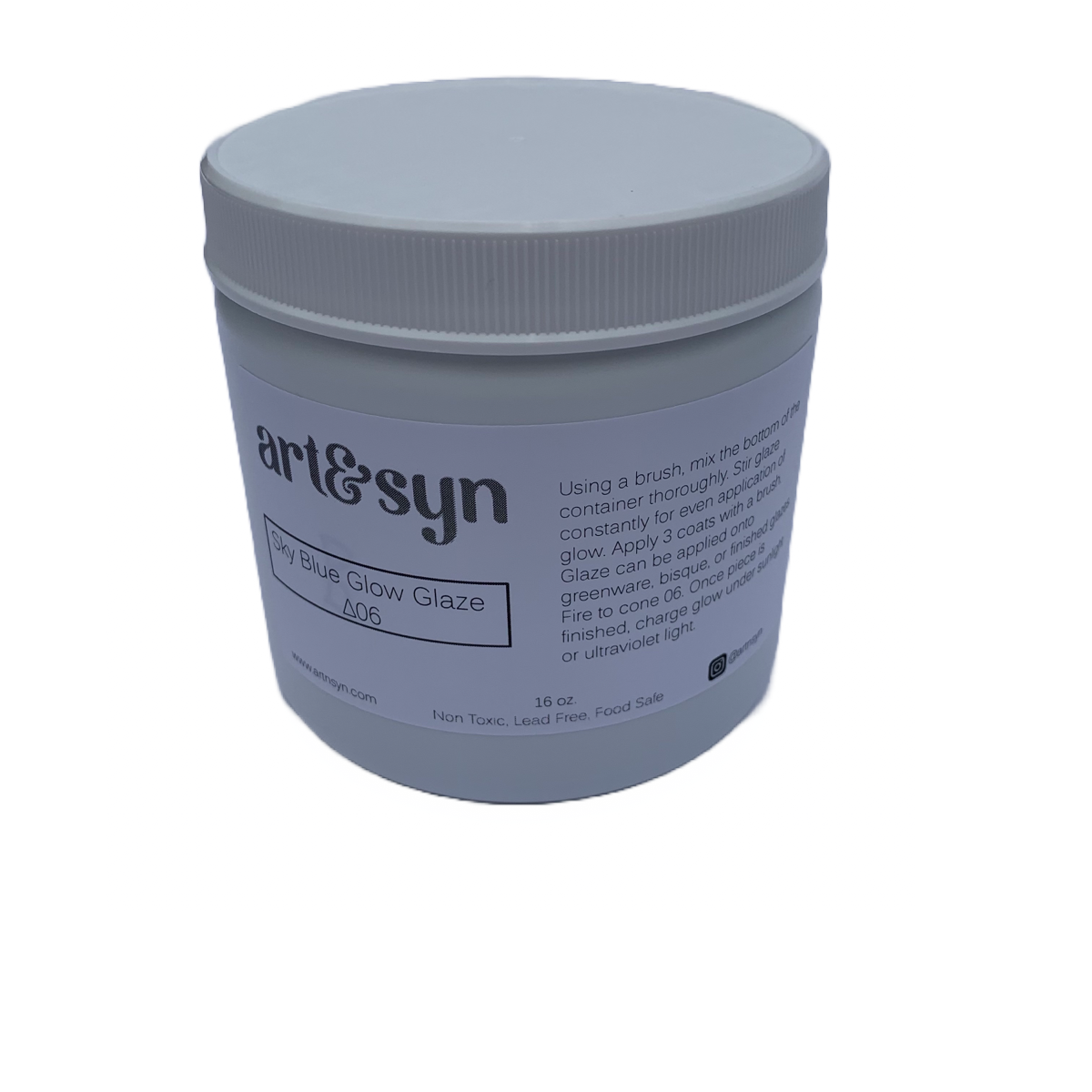 Sky Blue Glow Glaze