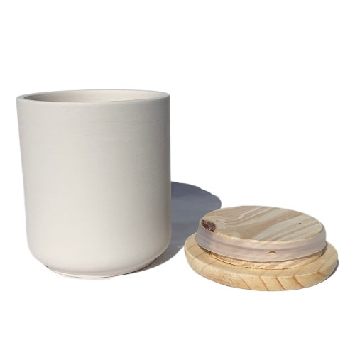 Jar Bisqueware (12oz)