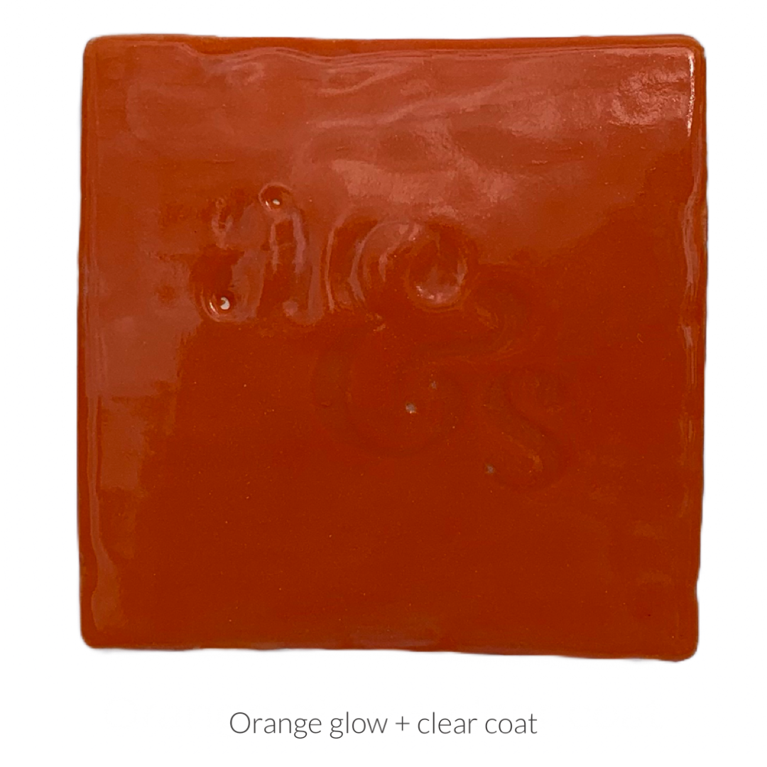 Orange Glow Glaze