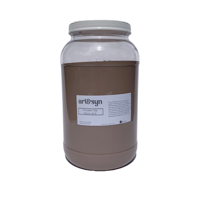 Brown Porcelain Slip Cone 5-6