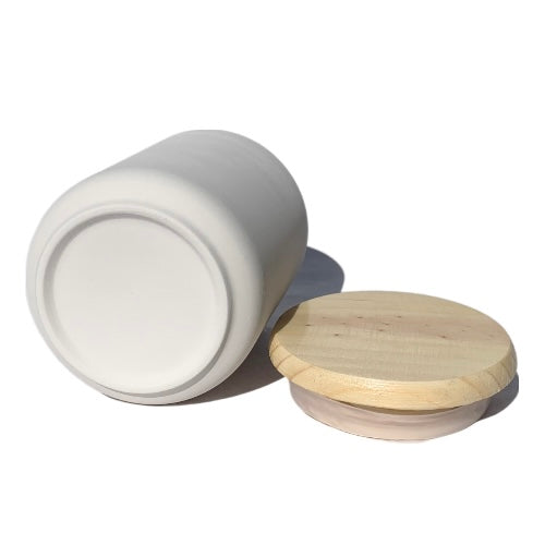 Jar Bisqueware (12oz)