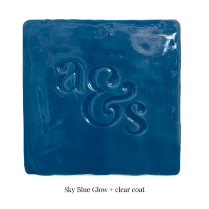 Sky Blue Glow Glaze